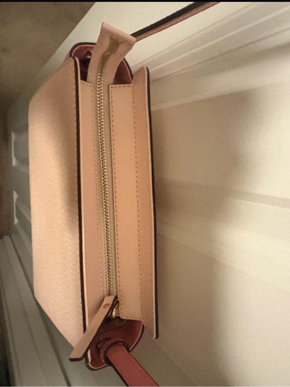 kate spade Blush Pink Pebbled Leather Crossbody Bag - Picture 5 of 6